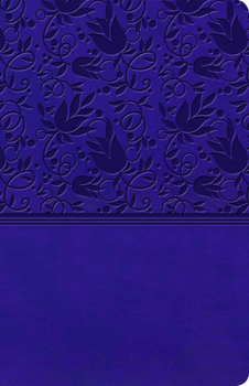Imitation Leather KJV Ultrathin Reference Bible, Purple Leathertouch, Indexed Book