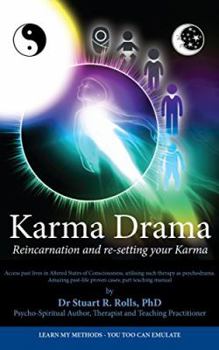 Paperback Karma Drama: Reincarnation and re-setting your Karma Book