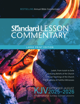 Paperback KJV Standard Lesson Commentary(r) Large Print Edition 2025-2026 Book