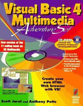 Paperback Visual Basic 4 Multimedia Adventure Set with CD-ROM Book