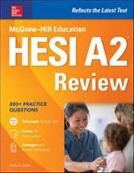 Paperback McGraw-Hill Education Hesi A2 Review Book