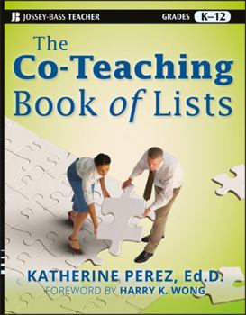 Paperback The Co-Teaching Book of Lists Book