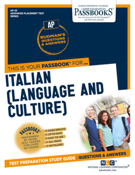 Paperback Italian (Language and Culture) (Ap-23): Passbooks Study Guide Volume 23 Book