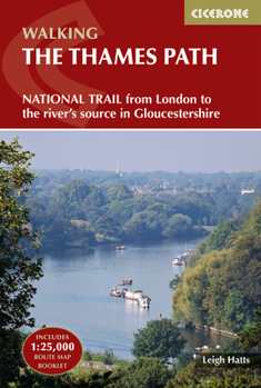 Paperback Walking the Thames Path: From London to the River's Source in Gloucestershire Book