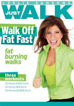 DVD Leslie Sansone: Walk Off Fat Fast Book