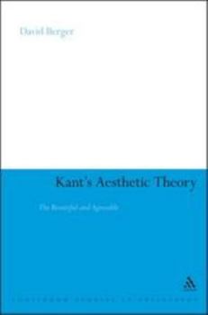 Paperback Kant's Aesthetic Theory: The Beautiful and Agreeable Book