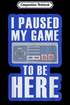 Composition Notebook: Vintage Video Game Retro Console's Controller gift  Journal/Notebook Blank Lined Ruled 6x9 100 Pages