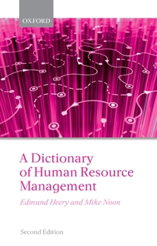 Paperback A Dictionary of Human Resource Management Book