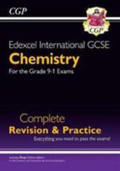 Paperback New Grade 9-1 Edexcel International GCSE Chemistry: Complete Revision & Practice with Online Edition (CGP IGCSE 9-1 Revision) Book