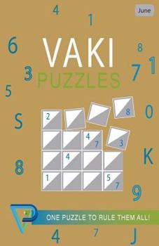 Paperback Vaki Puzzles June Book