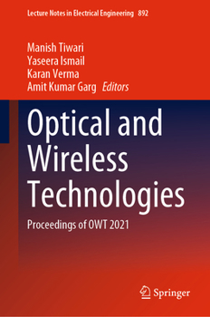 Hardcover Optical and Wireless Technologies: Proceedings of Owt 2021 Book