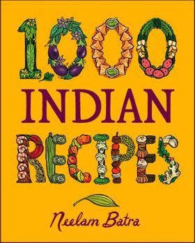 Hardcover 1,000 Indian Recipes Book