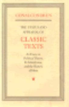 Hardcover The Status and Appraisal of Classic Texts (Princeton Legacy Library) Book