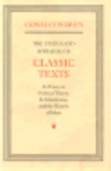 Hardcover The Status and Appraisal of Classic Texts Book