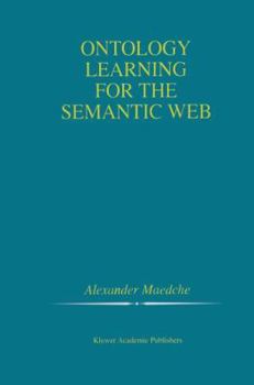 Hardcover Ontology Learning for the Semantic Web Book