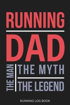 Paperback Running Log Book: Daily Run Tracker For Men: A ONE-YEAR Tracking Book For Staying Consistent & Motivated: 2-Page Side By Side Format For Book