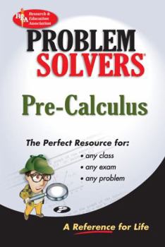 Paperback Pre-Calculus Problem Solver Book