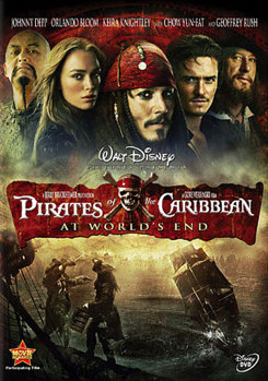 DVD Pirates of the Caribbean: At World's End Book