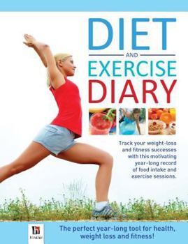 Spiral-bound Diet and Exercise Diary Book