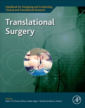Paperback Translational Surgery Book