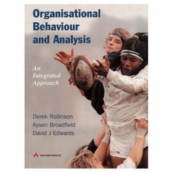 Paperback Rollinson Organisational Behavior Book