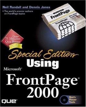 Paperback Special Edition Using Microsoft FrontPage 2000 [With *] Book
