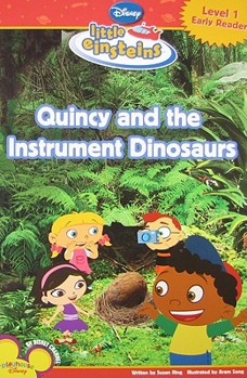 Paperback Disney's Little Einsteins Quincy and the Dinosaurs Book