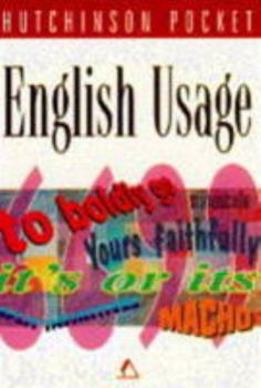 Paperback The Hutchinson Pocket Dictionary of English Usage Book