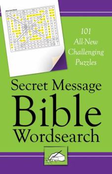 Paperback Secret Message Bible Word Searches Book