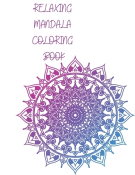 Paperback Relaxing Mandala Coloring Book