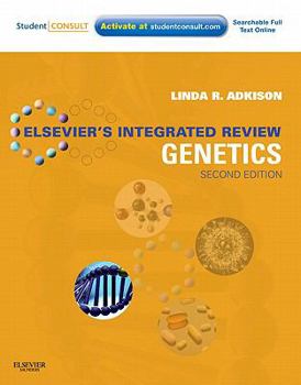 Paperback Elsevier's Integrated Review Genetics: With Student Consult Online Access Book