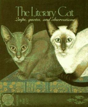 Hardcover The Literary Cat: Miniature Edition Book