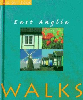 Paperback AA Fold Out Book of East Anglia Walks (Fold Out Book) Book