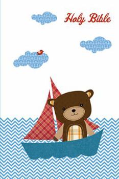 Hardcover Holy Bible: International Children's Bible, Baby Bear Boy Book