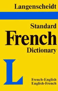 Hardcover Langenscheidt's Standard French Dictionary: French-English/English-French Book
