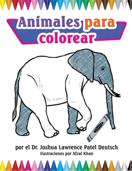 Paperback Animales para colorear [Spanish] Book