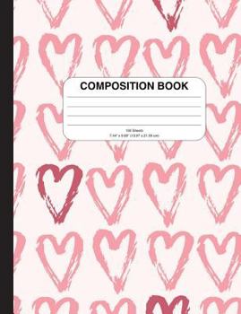 Composition Notebook (Hearts)