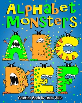 Paperback Alphabet Monsters Coloring Book