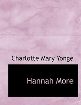 Paperback Hannah More [Large Print] Book