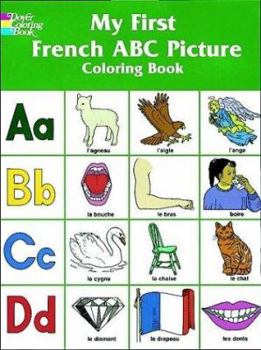 Paperback My First French ABC Coloring Book