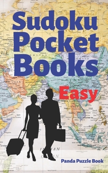 Paperback Sudoku Pocket Books Easy: Travel Activity Book For Adults Book
