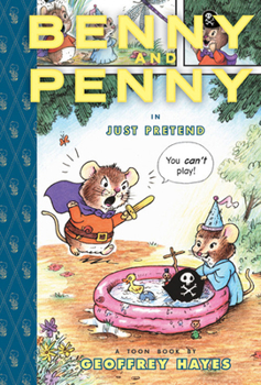 Hardcover Benny and Penny in Just Pretend: Toon Books Level 2 Book