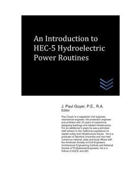 Paperback An Introduction to HEC-5 Hydroelectric Power Routines Book