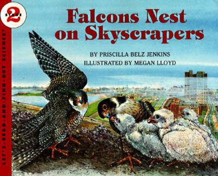 Paperback Falcons Nest on Skyscrapers Book