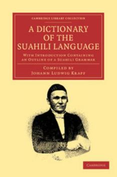 Paperback A Dictionary of the Suahili Language Book