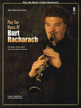 Paperback Play the Music of Burt Bacharach: Solo B-Flat Clarinet [With CD (Audio)] Book