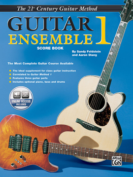 Paperback Belwin's 21st Century Guitar Ensemble 1: The Most Complete Guitar Course Available (Score), Book & Online Audio [With CD] Book