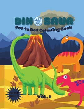 Paperback Dino World: Coloring Book for Kids Vol. 1 Book