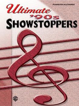 Paperback Ultimate '90s Showstoppers: Piano/Vocal/Chords Book