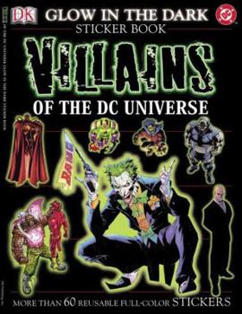 Paperback DC Comics Glow-in-the-dark Sticker Book (Ultimate Sticker Books) Book